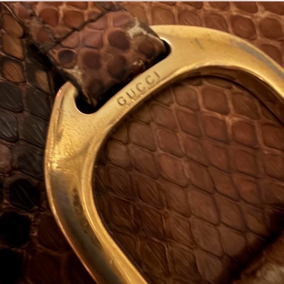 Vintage Gucci Python Greenwich Wallet - Picture 8 of 10